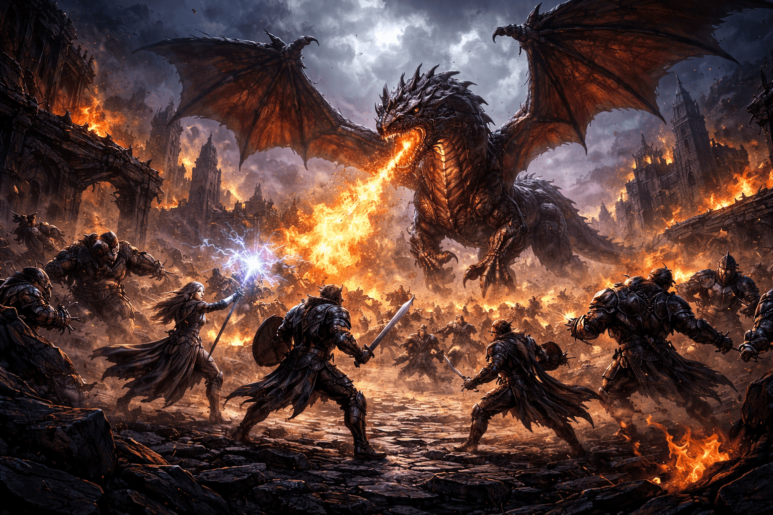 Build a living world campaign art