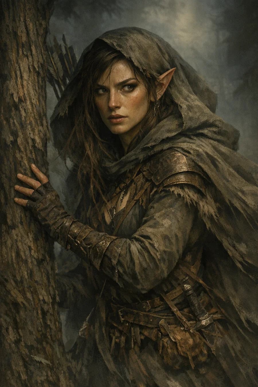 Noble character portrait
